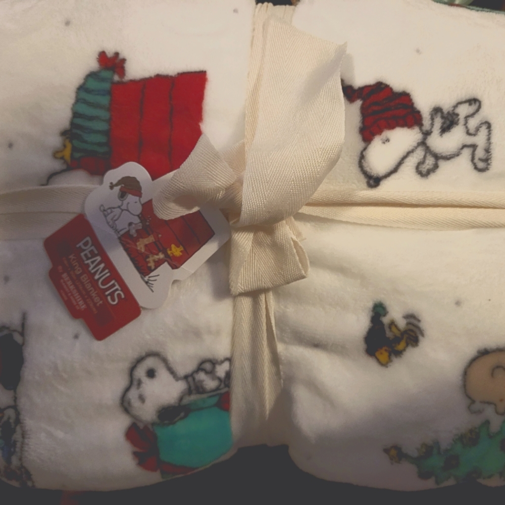 Snoopy Christmas  Blanket